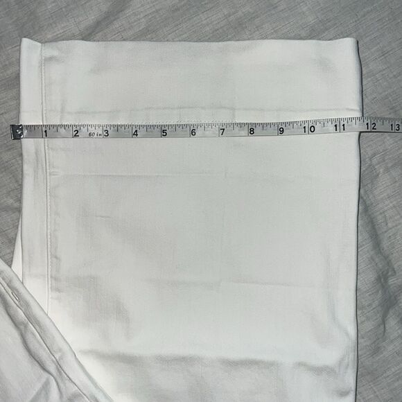 J. Crew women’s New wide leg denim trouser jean size 27 in white - Picture 9 of 11